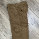 Wilfred Free Aritzia Meave Cargo Mid Rise Straight Ankle Pants Brown Size 0 Photo 5