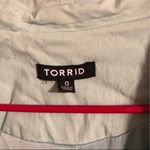 Torrid  Woman’s Blue Casual Workwear Business Classic Blazer Size 0 (Large) Photo 2