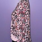 Boutique NEW  Pink Printed Surplice Blouse Photo 5