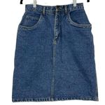 Vintage Denim Jean Skirt 80’s 90’s Size 12 Northwest Blue Company Pencil Skirt Photo 0
