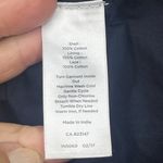 Talbots  Navy Eyelet Lace Shift Dress Blue Size 4 Nautical Classic Shower Church Photo 3