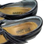 NAOT Pleasure Mary Jane L5 36 Leather Feminine Shoes Padded Heel Metallic Gray Size 5 Photo 5