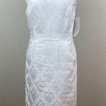 Milly of New York Dress 4 White Beaded‎ Embellished V Photo 0