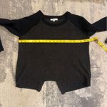 Madewell  Black Long Sleeve Women's Top Photo 3