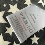 Brave Soul Black + White Star Print Button Down Blouse - Size Small Photo 5