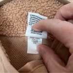 PINK - Victoria's Secret Victoria’s secret PINK brown teddy button snap jacket size large light weight Photo 10