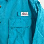 World Wide Sportsman Men’s Outdoors Button Down Shirt Blue Size L Photo 2