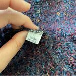 Vintage Fringe Cardigan Sweater womens Purple (one size) bohemian grunge shabby Size undefined Photo 2