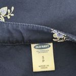 Old Navy Old‎ Navy Ruffle Sleeve Belted Short Blue Dress BOHO Cottage Floral Size S Photo 3