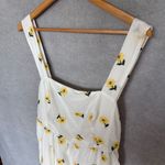 Forever 21+ Women's 0X White Embroidered Daisy Print Tie Photo 1