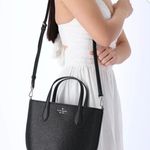 Kate Spade ♠️ KE460 New York Glimmer Satchel Tote IN Black NWT MSRP $329 Photo 8