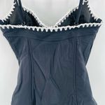 Ramy Brook Addisyn Swimsuit Size Extra Small One Piece NWT Black White Designer Photo 12