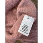 SO  Juniors Hoodie XL Pink Blush Eyelash Plush Yard Loungewear Crop Womens NWT Photo 10