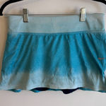 Nike Womens  Aqua Blue Ombre DriFit Mini Skirt/Skort Size S EUC Photo 0