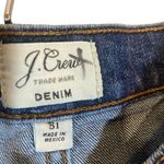 J.Crew Blue Denim Jean Button Front Cotton Blend Skirt Women Sz 31 Photo 6
