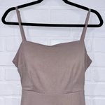 Birdy Grey  Benny Dress in Crepe Taupe Bow Back Gown Photo 6