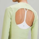 Lululemon Ribbed Open-Back Yoga Long Sleeve Shirt Photo 3