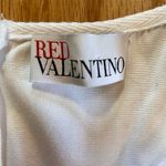 Red Valentino White Tiered Ruffle Fit & Flare Dress Womens 10 Photo 9