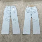 NWT KanCan Montana Ultra High Rise 90s Flare Wide Leg Jeans in Light Wash 15/31 Blue Size undefined Photo 2