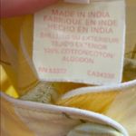 Fcuk jeans yellow plaid pullover top Size 2 Photo 2