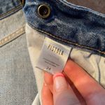 Revolve Pistola Lola Mini Denim Wrap Skirt Photo 7