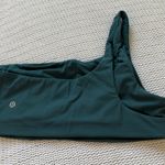 Lululemon Ribbed Nulu Asymmetrical Yoga Bra *Light Support, A/B Cup Green Jasper Photo 4