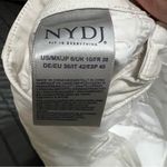 NYDJ  White Linen Viscose Wide-Leg Crop Capri Pants Photo 8