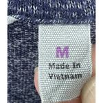 Athleta Women's Medium Grateful Cowl Neck Long Sleeve Tunic Shirt Heathered Blue Photo 6