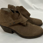 Eileen Fisher Eileen Fisher Brown Leather Ankle Boots Booties Photo 0