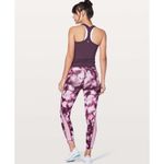 Lululemon ‎ Train Times 7/8 Pant 25" Blush Blossom Alpine White Candy Pink W5ARBS Photo 2