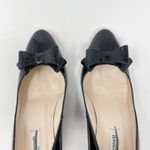 LK Bennett L.K. Bennett Darcia Classic Preppy LK Brogue Black Patent Leather Bow Heels 37 Photo 5