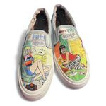 Keds  x Betty & Veronica Women's Comic Print Sneakers - White and Multicolor Photo 2