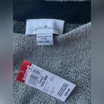 Jaclyn Smith  Plus‎ Size Black/Silver Metallic Shine Blouse Size XXL Photo 2