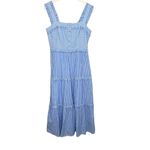 Gal Meets Glam Courtney Striped Midi Maxi Dress Size 14 Photo 7