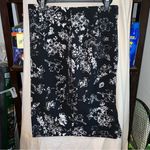 Philosophy Black & White Flower Pencil Skirt Photo 3