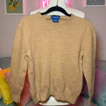 Pendleton Womens 100 Wool  Caramel sweater Photo 0