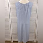 Ronni Nicole Tank Dress/Beach Coverup Blue/White Stripes-XXL Photo 2
