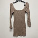 Forever 21  Medium Babydoll Fitted Long Sleeve Lace Neckline Mini Dress Sexy Photo 5