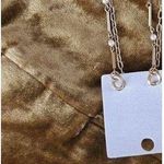 Free People EARRINGS NEVER WORN GOLD PEARL CHAIN HOLIDAY Photo 1