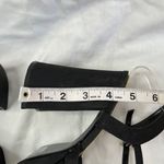 Splash Y2k Vintage  Black Open-Toe Strappy Platform Block Heels Photo 10