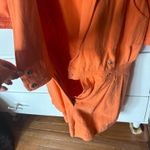 Boutique Orange  Gameday Romper Photo 1