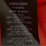 ASOS  Design women’s black Elegant Red Pleated cami Dress size 16 Photo 10