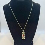 Elegant “Nightmare Before Christmas” Themed Pendant and Necklace Silver Photo 4