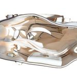 Merona SATCHEL HANDBAG- Cream/tan One Size New with defects Photo 1