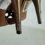 Anne Klein  | Belladona Leather Oxford Peep Toe Pumps Photo 12