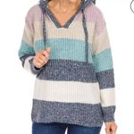C&C California Striped Marled Chunky Sweater 1X Photo 0