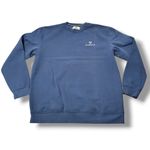 Vissla Sweatshirt Size XL Pullover Sweatshirt Graphic Print Crewneck Sweatshirt Unisex Blue Photo 0
