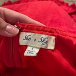 Francesca's Red Romper Photo 2