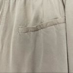 Mango  Tan Tie Waist Jogger Dress Pants Womens XS Pull On Drawstring Waist Beige Photo 10