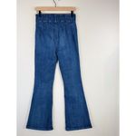 We The Free  People Women Jeans Blue Denim Jayde Flared Hi Rise Dark Wash Size 26 Photo 7